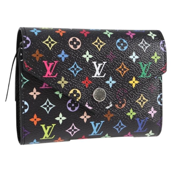 LOUIS VUITTON Multicolor Portefeuille Victorine Wallet M14163 LV Auth 120171SM - Picture 1 of 16